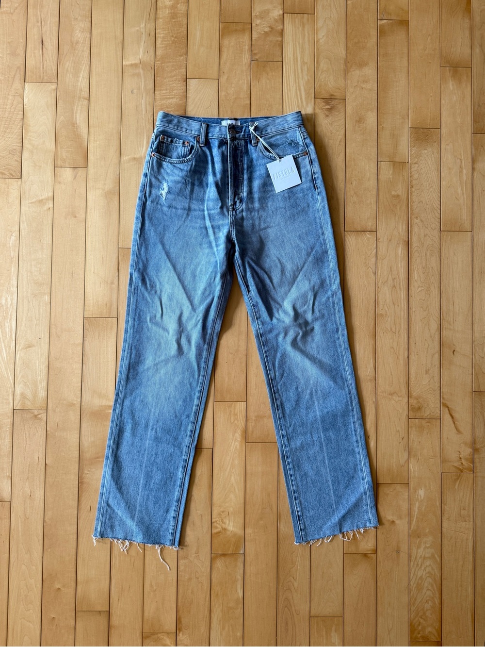 Pistola Cassie Straight-Leg Jeans